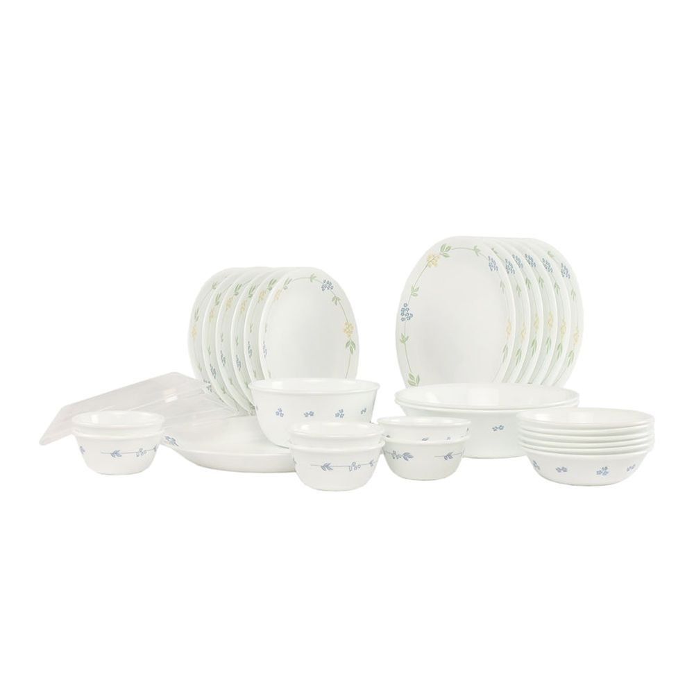 Corelle Livingware Dinner Set, Secret Garden, 76 Pieces