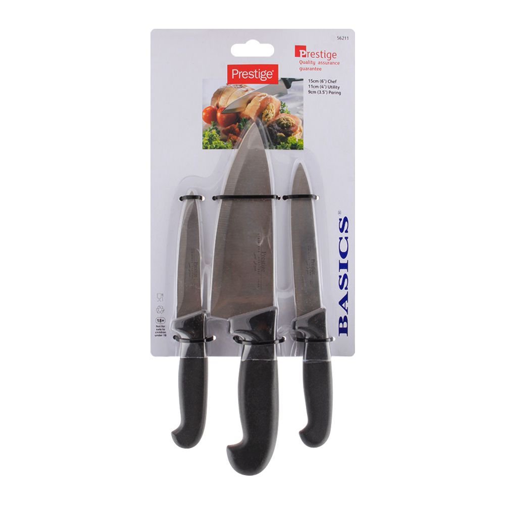 Prestige Knife Set 3-Pak - 56211