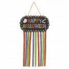 Happy Halloween Glitter Sign Craft Kit, Craft Kits, 12 Pieces