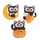 Halloween Cat Magnet Craft Kit - Craft Kits - 12 Pieces