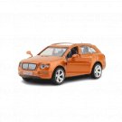 Diecast Metal Toy Model 1:45 Scale Bentley Bentayga SUV Car Pull Back Doors Openable ORANGE