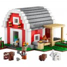 LEGO Minecraft The Red Barn Building Toy Set for Kids New!