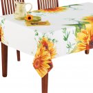 Beautiful Sunflower Printed Tablecloth
