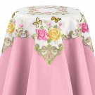 Meadow Floral and Butterfly Table Linens Tablecloth