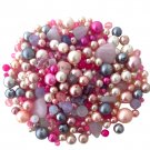 Crystals Pearls Beads Bulk 1/4 Lb Pound Glass Fire Polished Cultura Mix
