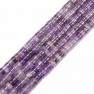 Natural Amethyst Heishi Disc Beads Size 2x4mm 15.5'' Strand