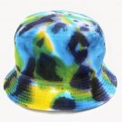 Unisex Bucket Hat Cotton Boonie Visor Hunting Fishing Summer Cap L/XL Tie Dye - C