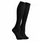 Women Trouser Socks Knee High Dress Sheer Comfort Band With Spandex Size 9-11  Color Black