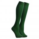 Women Trouser Socks Knee High Dress Sheer Comfort Band With Spandex Size 9-17 Color Deep Green