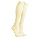 Women Trouser Socks Knee High Dress Sheer Comfort Band With Spandex Size 9-20 Color Ivory