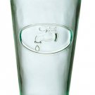 Water Tap Italian Recycled Green Hiball Drinking Glass 16 Oz - Clear Drinkware