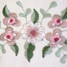 Polyester Embroidered Rose Bud 33" Round Tablecloth Night Stand Cover Party Supplies