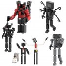 1124 PCS Skibidi Toilet Man vs Monitor Building Blocks Toys