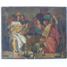 Stunning 18th Century French Old Master, Antique oil on canvas painting