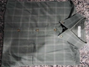 Geoffrey Beene Size M Checked Shirt