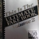 This is the ultimate Fake Book Volume 2-800 songs - Vinyl Records