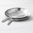 Williams Sonoma Signature Stainless-Steel French Skillet Fry Set, 10 1/4 & 12