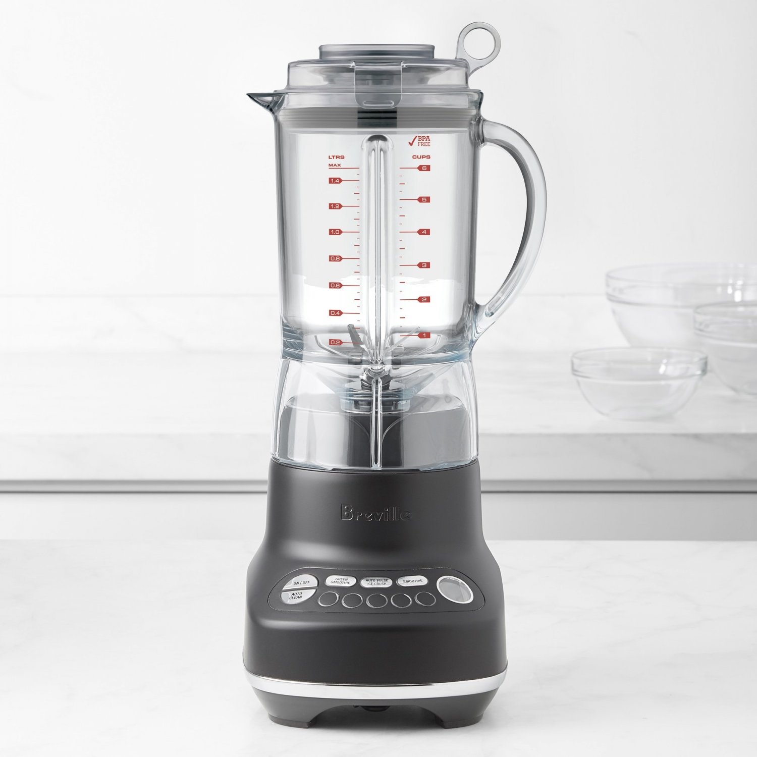 Breville Fresh & Furious Blender, Color Black Truffle