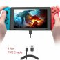 For Nintendo Switch Carrying Case Bag+Shell Cover+Charger Cable+Screen Protector
