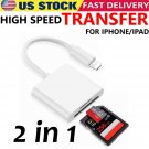 TF/SD Card Adapter Camera Reader for iPad iPhone6 ​​6S 7 8 Plus 13 14 Pro X Xs Max