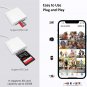 TF/SD Card Adapter Camera Reader for iPad iPhone6 &acirc;��&acirc;��6S 7 8 Plus 13 14 Pro X Xs Max