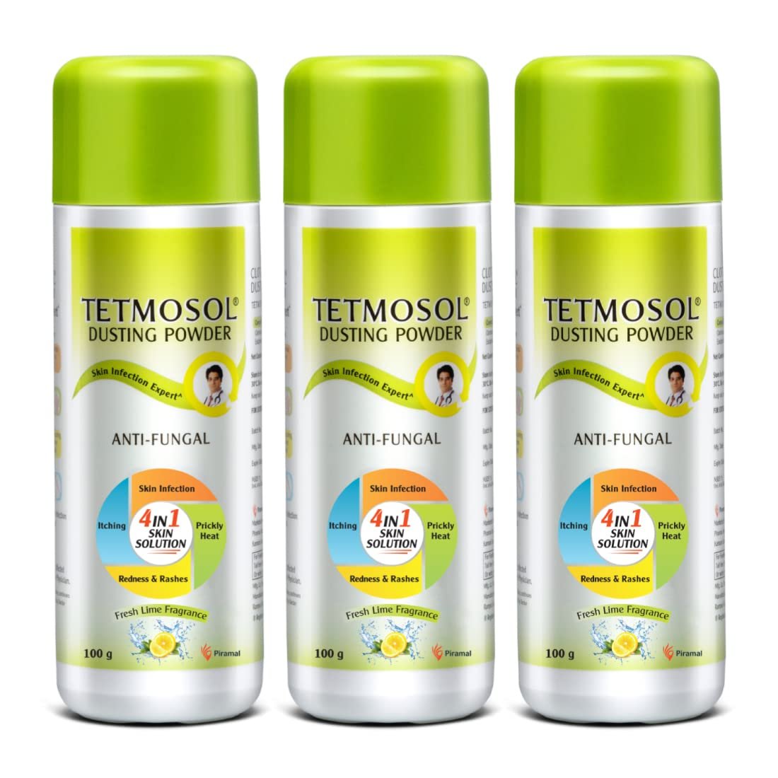 Tetmosol Anti-fungal Dusting Powder - for daily use pack of 1