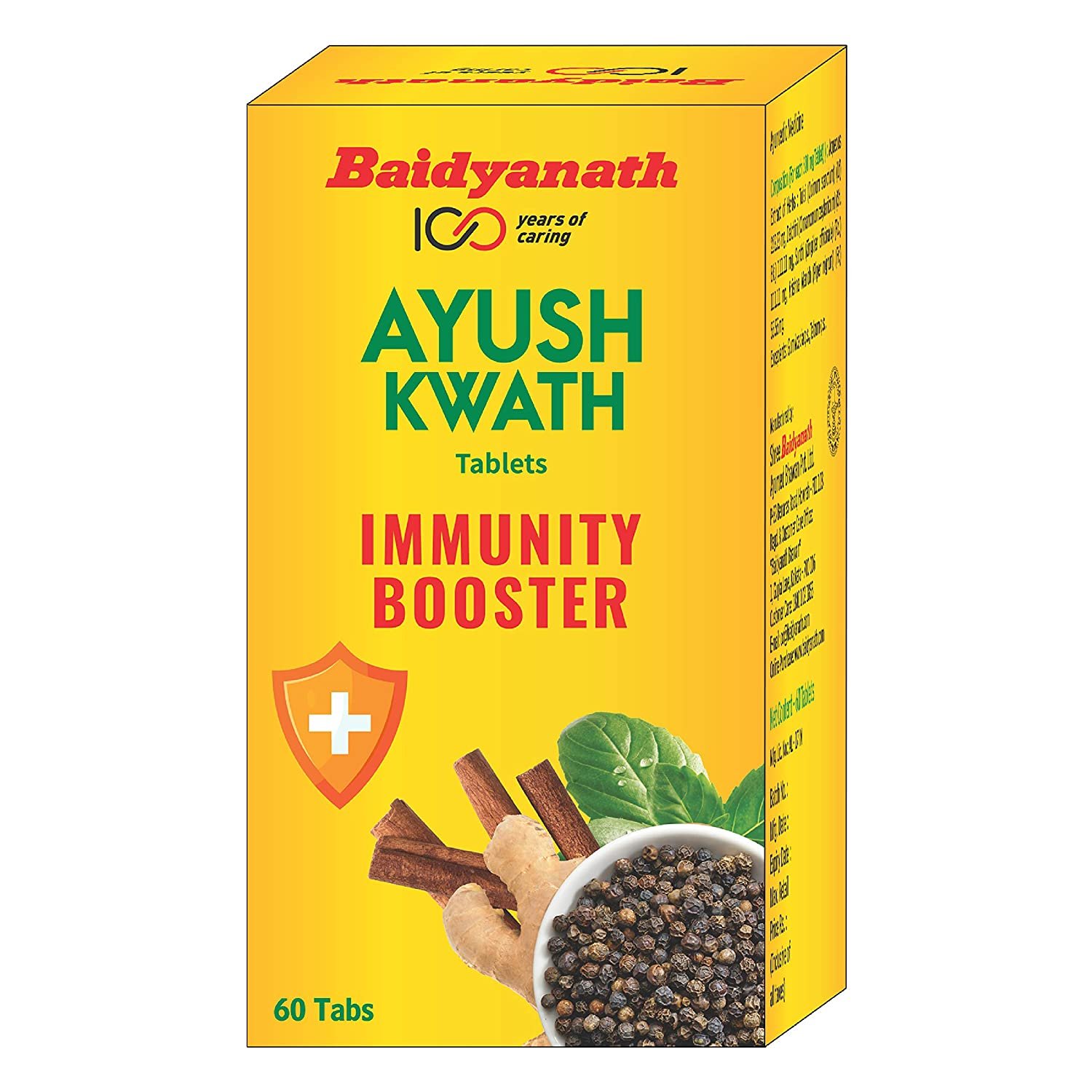 Baidyanath Ayush Kwath Tablets - Immunity Booster