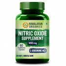 Himalayan Organics Nitric Oxide Supplement 1400mg 60 Capsules