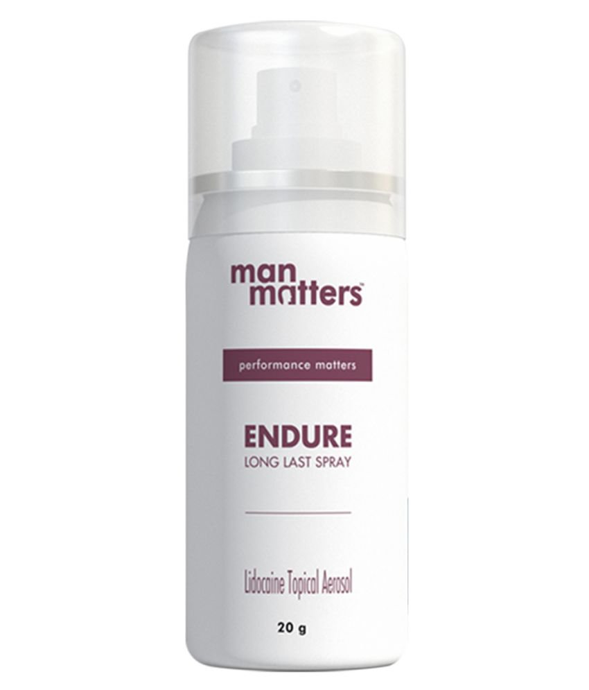 Man Matters Endure Long Last Sexual Delay Spray for Men - 20g | No side effects |