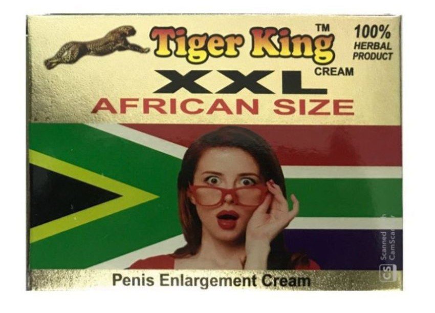Amrit Veda Tiger King XXL African Size Cream