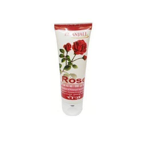 Patanjali Rose Face Wash, 60ml (Pack of 3)