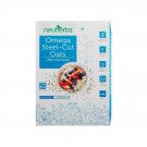 Neuherbs Omega Steel Cut Oats with chia seeds 400 g for weight loss|