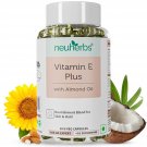 Neuherbs Plant Based Natural Vitamin E Plus From Sunflower Oil 30 veg capsule