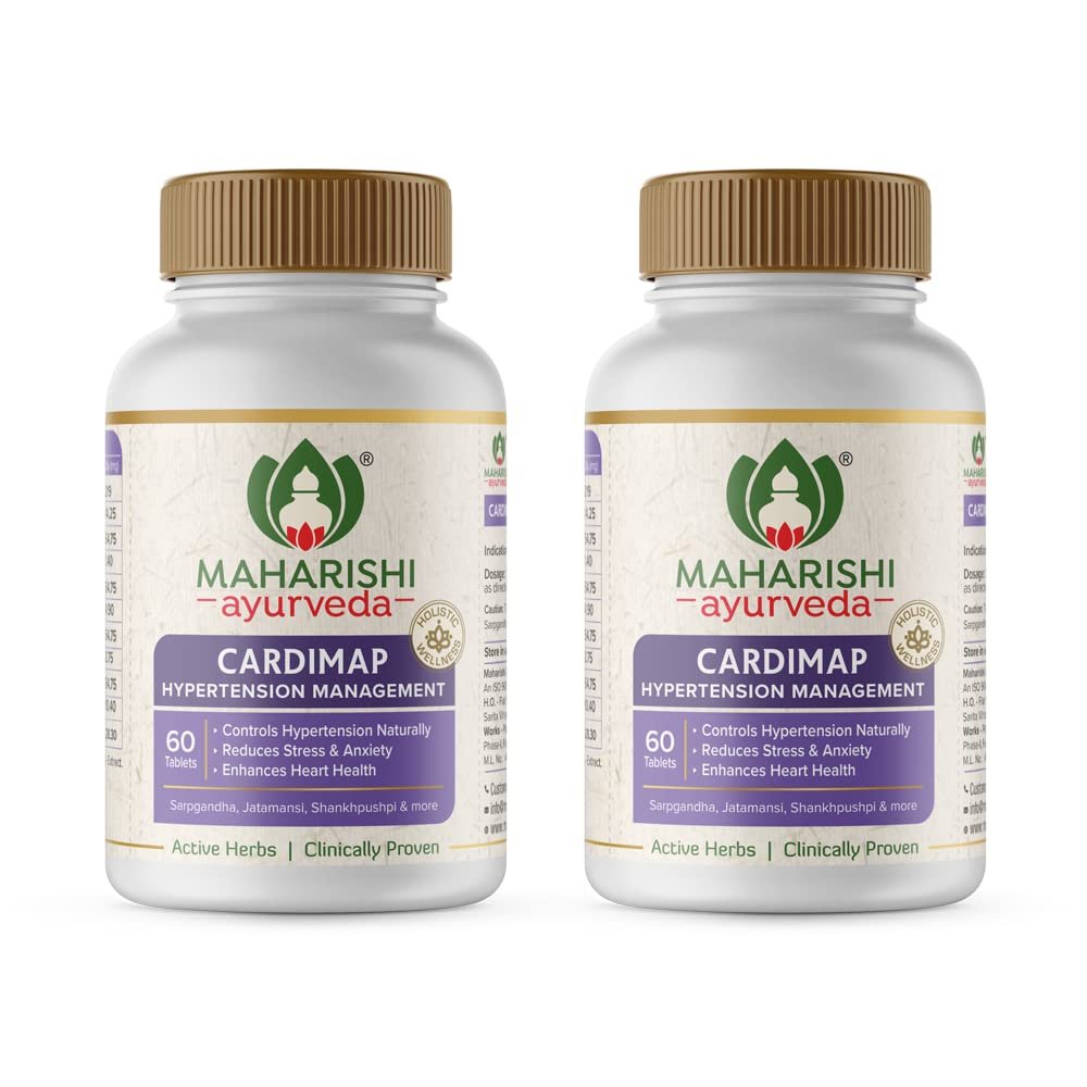 Maharishi Ayurveda Cardimap Normalises Blood Pressure Naturally 120