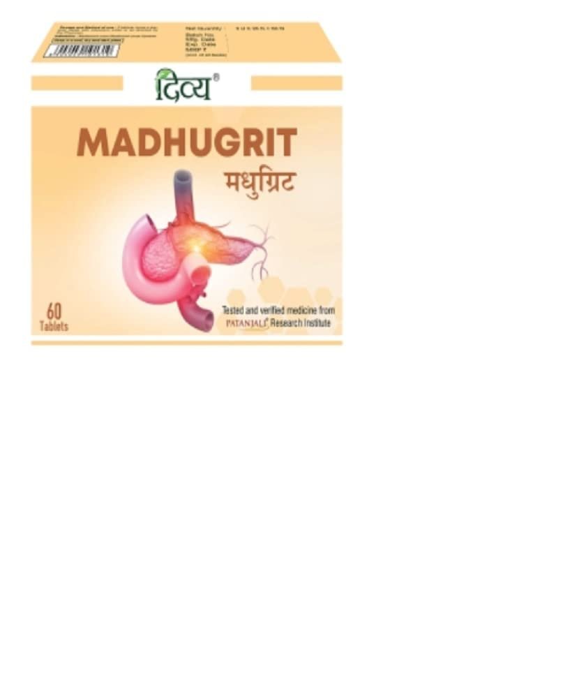 Patanjali Divya Madhugrit 60 Tab - Pack of 1