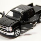 2014 Chevrolet Silverado Truck Diecast Model Toy 1:46 Chevy 5" - BLACK 2014 Chevrolet Silverado Truck Diecast Model Toy 1:46 Chevy 5" - BLACK