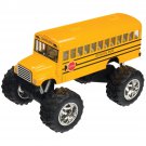 Monster Truck Yellow School Bus Big Wheel Diecast Toy Kids Gift 5"