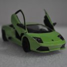 1:36 Lime Green Lamborghini Murcielago LP640 Diecast Model Toy Car 5"