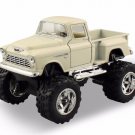 1:32 White Off Road Big Foot Monster 1955 Chevy Stepside PickUpTruck 1:32 White Off Road Big Foot Monster 1955 Chevy Stepside PickUpTruck