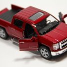 2014 Chevrolet Silverado Truck Diecast Model Toy 1:46 Chevy RED 5"