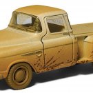 1:32 CREAM 1955 Chevy Stepside Pickup Truck Muddy Diecast Model New 5" 1:32 CREAM 1955 Chevy Stepside Pickup Truck Muddy Diecast Model New 5"