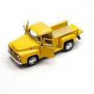1956 Yellow Ford F-100 Pickup Truck Diecast 5" Model Toy Car 1:38 1956 Yellow Ford F-100 Pickup Truck Diecast 5" Model Toy Car 1:38