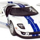 2006 White Ford GT Diecast Model Toy Car 1:36 New 5" 2006 White Ford GT Diecast Model Toy Car 1:36 New 5"