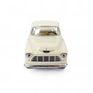 1955 Chevy Stepside 3100 Pick Up Truck Diecast Model 1:32 White New 5"
