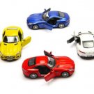 4PC Set 5" Mercedes Benz AMG GT Diecast Model Toy Car 1:36