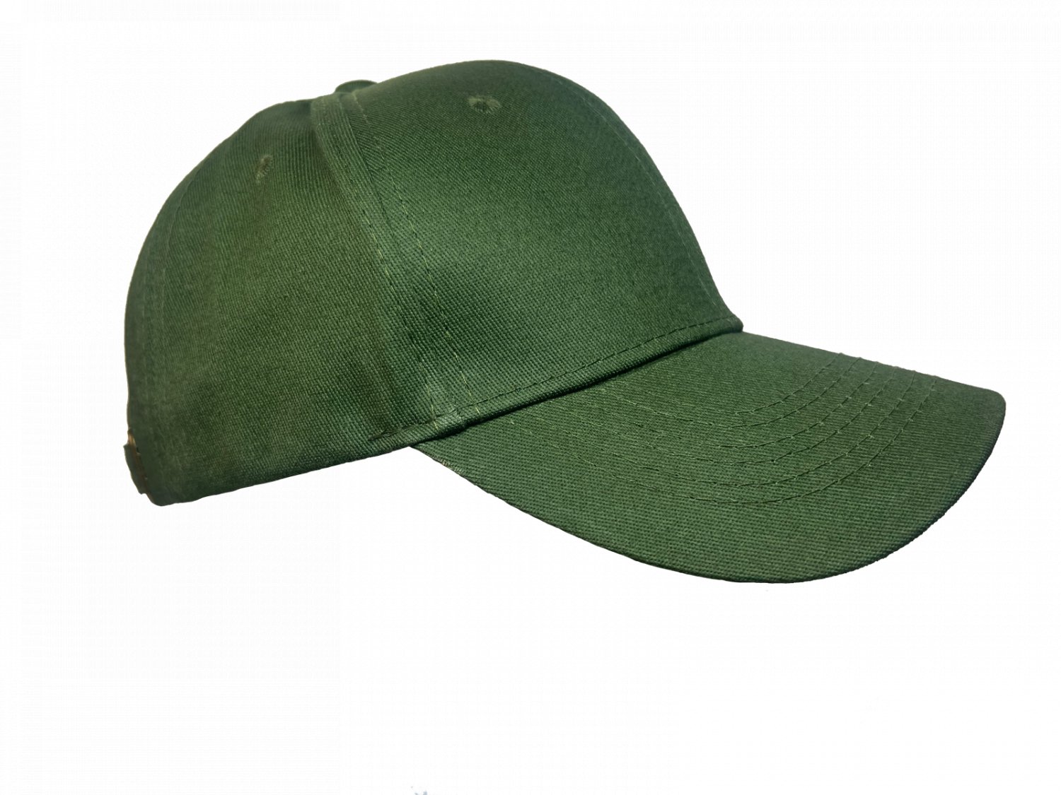 Green Baseball Cap for Men & Women Plain Solid Cotton Hat Flexible Fit Plain Ball Caps