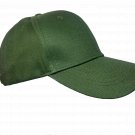 Green Baseball Cap for Men & Women Plain Solid Cotton Hat Flexible Fit Plain Ball Caps
