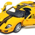 2006 Ford GT Diecast Model Toy Car 1:36 New - Yellow 5"