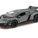 New 5" Lamborghini Veneno Diecast Model Toy Car 1:36 Grey
