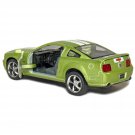 2006 Ford Mustang GT Stripes diecast model toy car 1:38 Green New 5"
